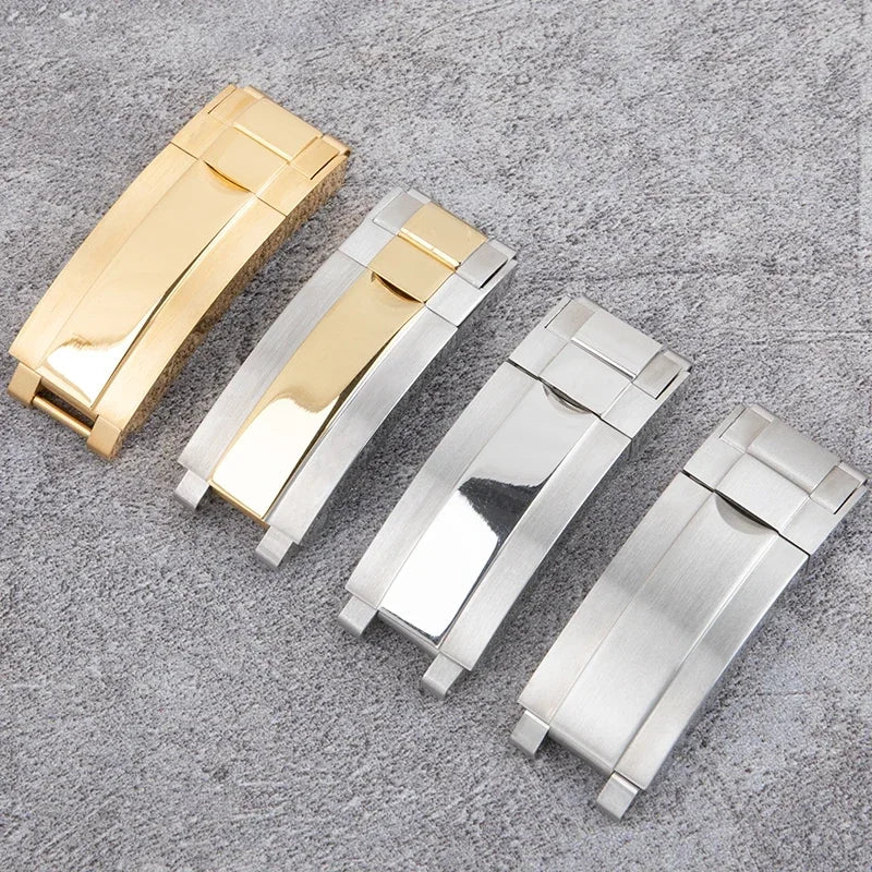 FKM Fluororubber Watch Strap, Natural Rubber, 21mm, Accessories for Rolex 41mm Submariner Explorer 216570, Deployant Buckle.