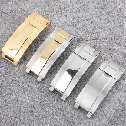 FKM Fluororubber Watch Strap, Natural Rubber, 21mm, Accessories for Rolex 41mm Submariner Explorer 216570, Deployant Buckle.
