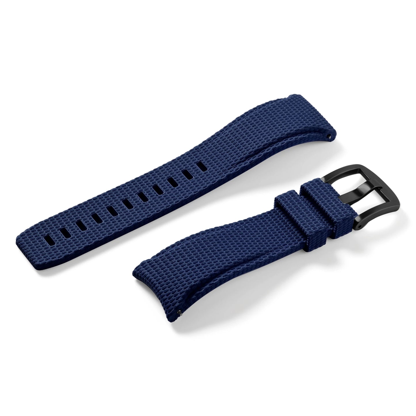 Bracelet de montre sport universel en caoutchouc fluoré FKM incurvé 20 mm 21 mm 22 mm à libération rapide pour Longines Omega Casio Seiko