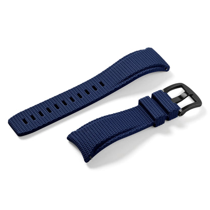 Bracelet de montre sport universel en caoutchouc fluoré FKM incurvé 20 mm 21 mm 22 mm à libération rapide pour Longines Omega Casio Seiko