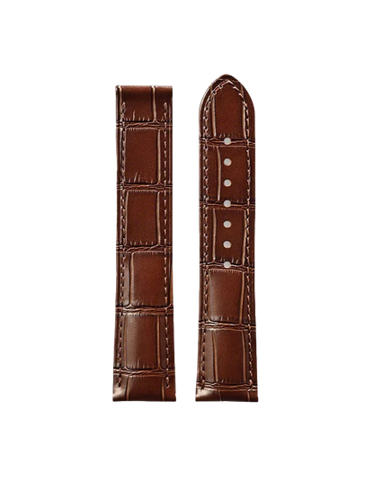 Cinturino per orologio in pelle da uomo compatibile con Omega 18/19/20/21 mm, cinturino di ricambio stile vintage racing per cronografo Moonwatch