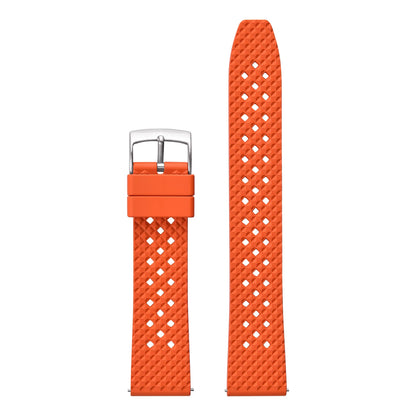 STAPELP breathable fluoroelastomer watch strap 20mm 22mm waterproof diving quick release fluororubber FKM bracelet