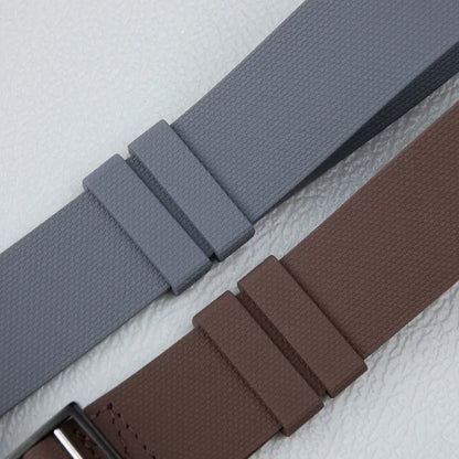 New Long FKM Fluororubber Watch Strap, 20/21/22mm, Military Band for Tudor BlackBay Omega Seamaster IWC Longines Rolex