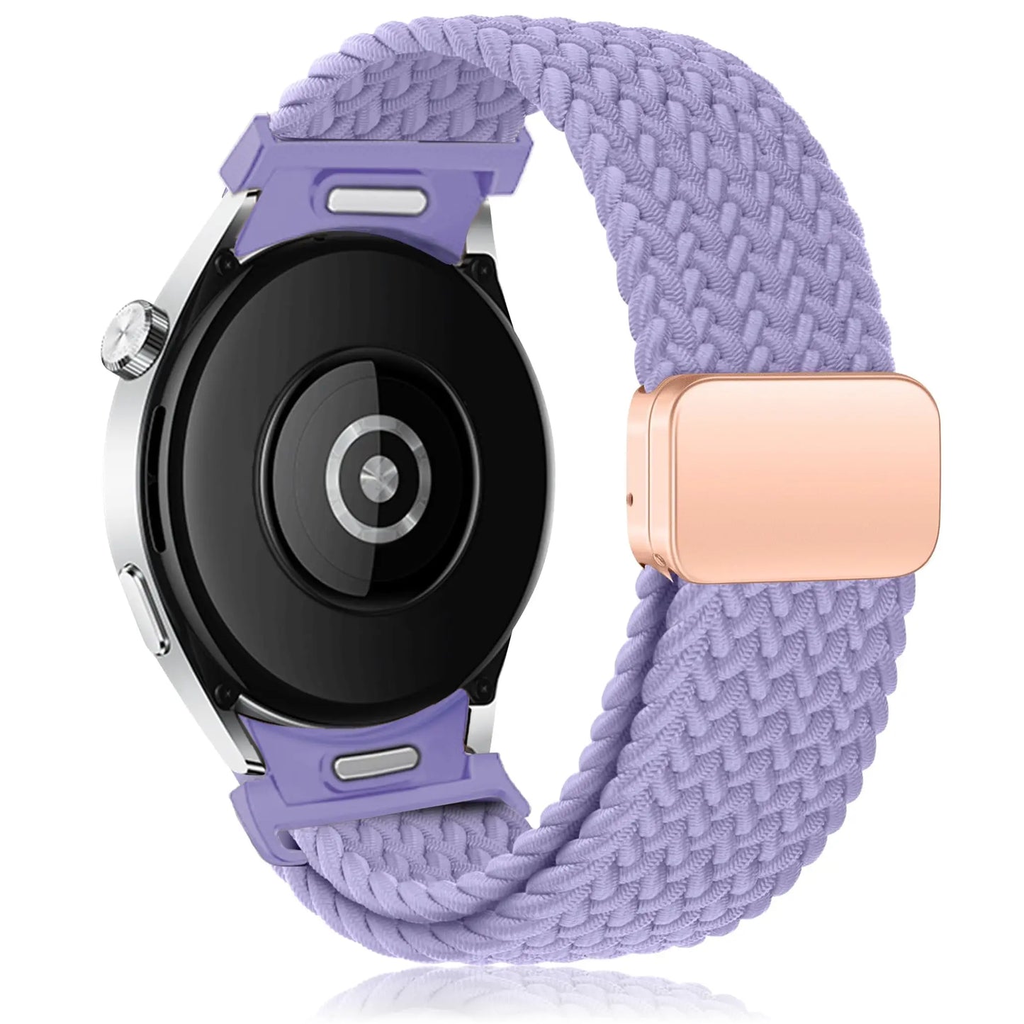 Bracelet sans espaces pour Samsung Galaxy Watch 6 4 classic/5 pro 47mm 43mm 44mm 40mm bracelet tressé magnétique Galaxy watch6 watch4