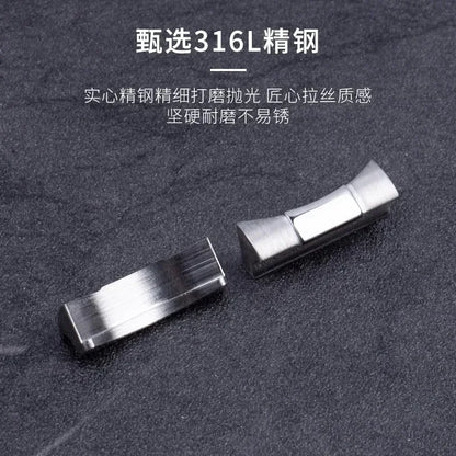 Lien d'extrémité 20mm21mm pour bracelet de montre Rolex, bracelet en caoutchouc et cuir pour Submariner Daytona GMT Yacht-Master Datejust, connexion sans couture