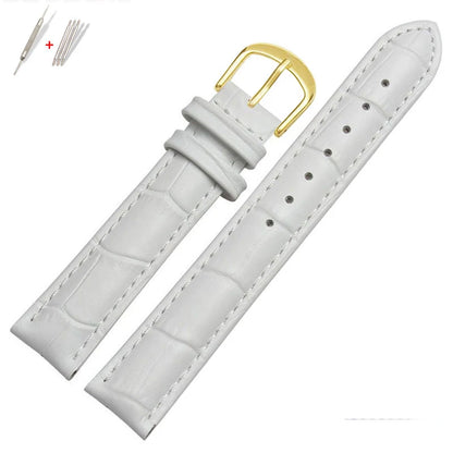 Genuine Leather Watch Strap for Men and Women, Watch Band, Black Brown, Rossini, 818573, 818574, 5613, 517768 mol, Citizen, 12mm, 14mm, 16mm, 18mm