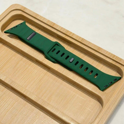 Tiltable Silicone Band for Apple Watch Ultra 3 49mm 40mm 41mm 44mm 45mm 46mm, Irregular Strap for iWatch Series 11 10 9 8 7 6 5 SE