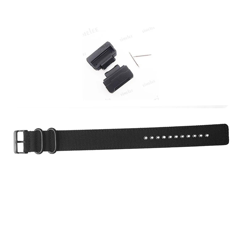 Lug adapters for GLS/G/GW/GB/DW-5600/6900 + canvas watch straps
