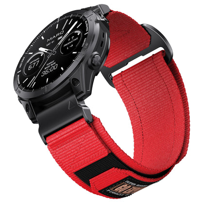 Cinturino per orologio in Velcro QuickFit da 22 mm 26 mm per Garmin Fenix E 8 7 7X 6 6X Pro 5 5X, Epix 2 Pro, Instinct 3 2, Forerunner 955 945
