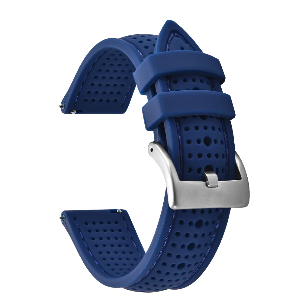 Bracelet de Sport en Silicone pour hommes, 18mm 20mm 22mm, en caoutchouc étanche, bracelet de remplacement pour Samsung S3 Huawei Watch GT2 46mm Amazfit GTR