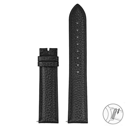 Bracelet universel en cuir véritable à dégagement rapide, 12 13 14 15 16 17 18 19 20 21 22 23 24mm, pour femmes et hommes d'affaires