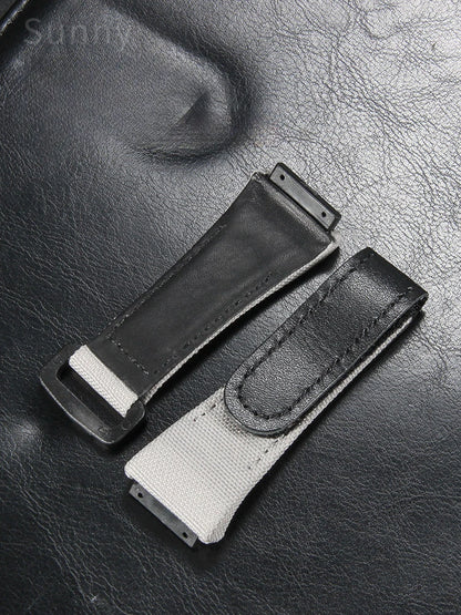 Pour Richard Mille toile de Nylon 25mm 4 étoiles tournevis Anti-allergie bracelets de montre RM50 53 série remplacer bracelet de montre pratique