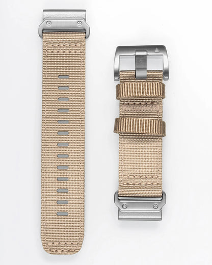 HEMSUT Watch Band for Garmin Tactix Nylon Quickfit 20 22 26mm Sport Strap Compatible Fenix8 7 6 EPIX /MK3 /Tactix