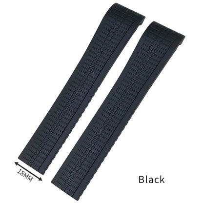 Cinturino per orologio in gomma con perni in acciaio da 21 mm, per Patek Philippe Aquanaut 5164 5167, cinturino per orologio in silicone morbido e colorato, braccialetti impermeabili