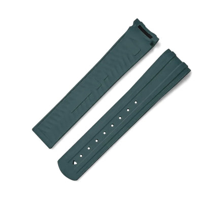Nouveau Design pour bracelet de montre en caoutchouc Omega Seamaster 300 FKM 20mm Certification PFAS Options multicolores bracelet de montre en caoutchouc fluoré
