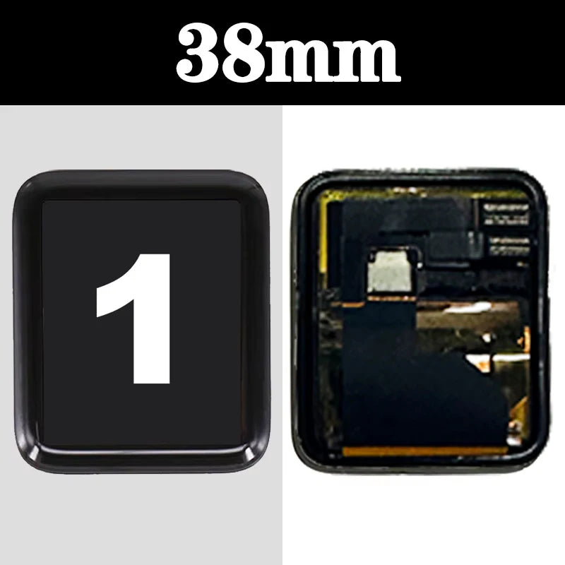 OLED pour apple watch série 1 2 3 4 5 6 SE 7 lcd écran tactile numériseur assemblée iWatch Substitution 38/42/40/44/41/45mm
