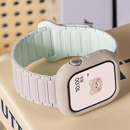 Magnetic loop + silicone case + adjustment tool for Honor Choice ROSSINI 2i smartwatch strap