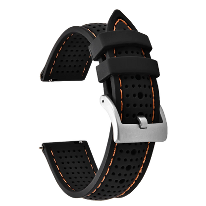 Bracelet de Sport en Silicone pour hommes, 18mm 20mm 22mm, en caoutchouc étanche, bracelet de remplacement pour Samsung S3 Huawei Watch GT2 46mm Amazfit GTR