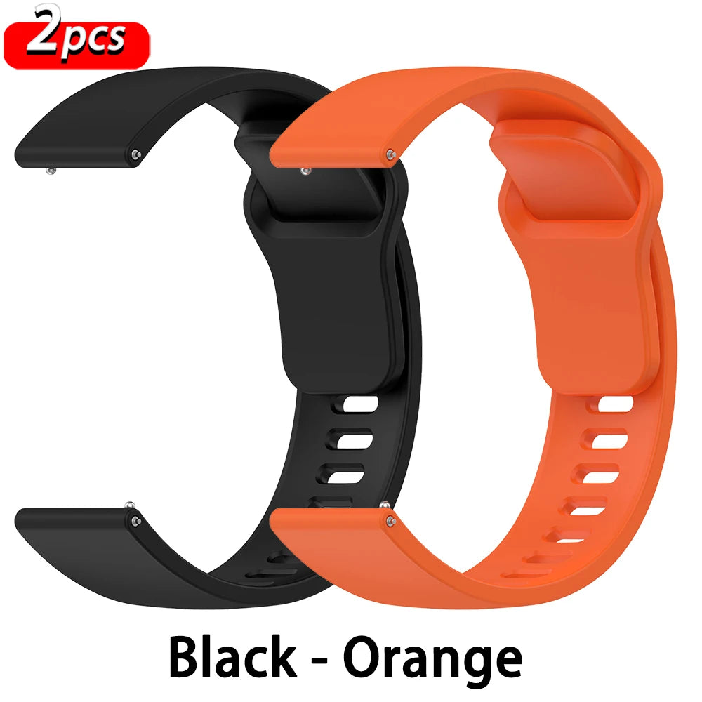 سوار سيليكون لساعة Redmi Watch 5 Active/5 Lite الذكية، إكسسوارات 22 مم، سوار رياضي لساعة Redmi Watch 5 Active/Lite