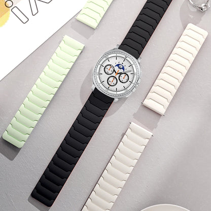 Bracelet magnétique en Silicone pour Samsung Galaxy Watch Ultra 2025, 47mm, pour Galaxy 8 40mm 44mm/8Classic 46mm, Bracelet de sport