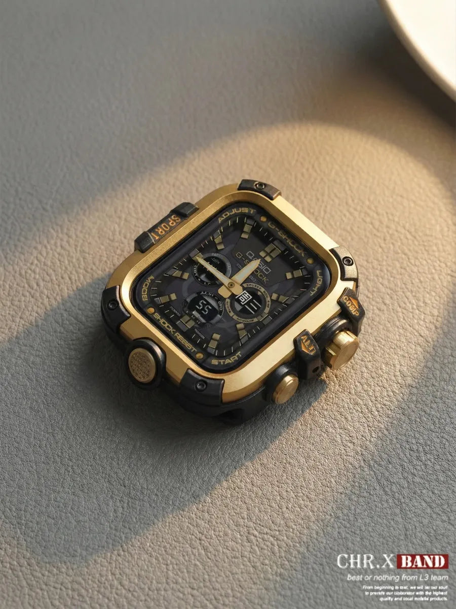 Metal alloy case for Apple Watch Series 11 109 8 7 49mm 46mm 45mm for iWatch 654SE 44mm