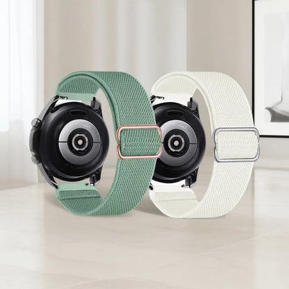 Cinturino intrecciato in nylon, 2 pezzi, per Huawei Watch 5 GT6 5 4 Pro, 46mm, elastico, per Amazfit Active Max/Balance 2/Bip 6 5