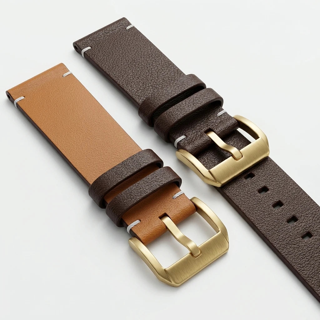 Stainless Steel Watch Band Buckle, 20 Pcs Brushed Middle Clasp, Silver Gold Black Watch Accessories 16 18 20 22mm Wholesale