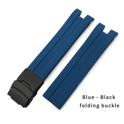 Bracelet de montre en caoutchouc de haute qualité, 21mm, adapté à Tissot T076 T076.417, coloré, doux, étanche, en Silicone naturel, bracelet de montre de sport