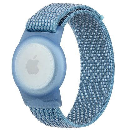 Bracelet pour enfants pour Apple AirTag, étui de protection pour étiquette d'air, support de traceur GPS, Bracelet réglable en Nylon pour bébés et personnes âgées