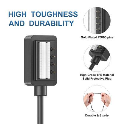 Chargeur USB pour Suunto 9/Spartan Sport/EON Core/D5, câble de chargement pour Suunto Spartan Sport Wrist HR Baro/Spartan Ultra