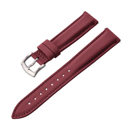 Bracelet de montre en tissu Nylon et Cuir - Universel