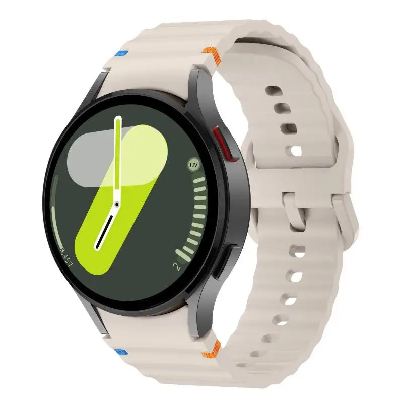 Original Silicone Strap for Samsung Galaxy Watch 7 44mm 40mm FE, Galaxy Watch 4 6 Classic 5 Pro, Band 43mm 47mm 45mm
