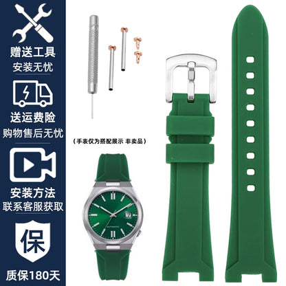 CITIZEN NJ0150/NJ0151 - Cinturino in gomma per orologio da uomo, serie Closer Color, cinturino centrale resistente all'acqua, cinturino in silicone impermeabile modificato, 22