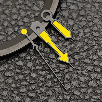 Accessoires de montre, aiguilles de montre NH35 NH36, aiguilles vertes super lumineuses, adaptées au mouvement NH35 NH36