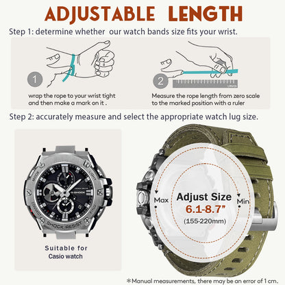 Pour g-shock GST-B100 bracelet de montre véritable Lenther doux à la mode remplacer les bracelets de poignet
