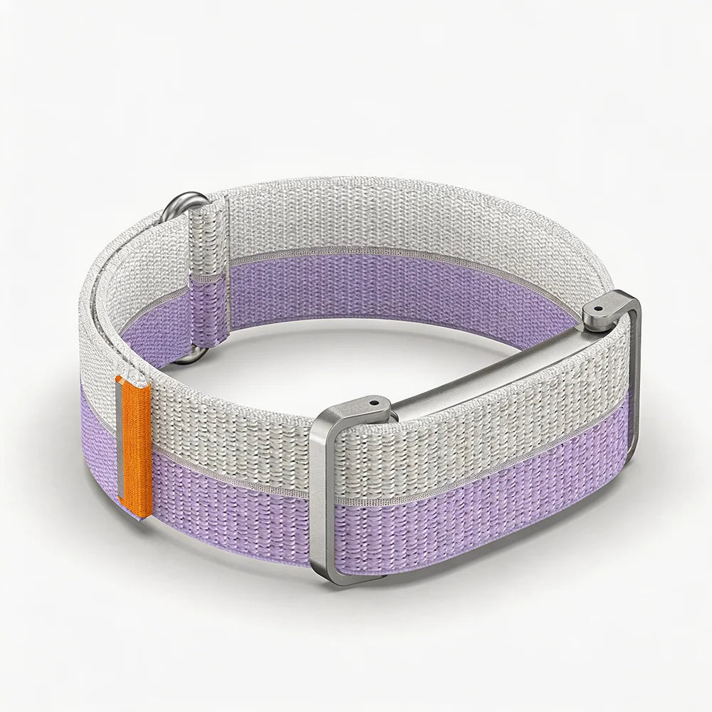Étui de protection en métal, sangle en Nylon pour Google Fitbit Air, bracelet de remplacement ultra-mince, léger comme une plume, respirant, à dégagement rapide