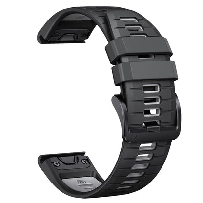 Bracelet en silicone QuickFit 22mm 26mm pour Garmin Fenix 8Pro 7 7X 6X Pro 5X Plus Epix Gen2 Enduro 3 2, bracelet de montre souple à libération rapide
