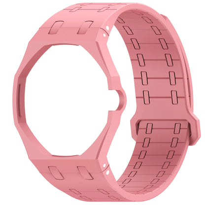 Boîtier de montre + bracelet magnétique pour Swatch x AP Royal POP, ensemble de modification, kit de remplacement de bracelet de montre en silicone