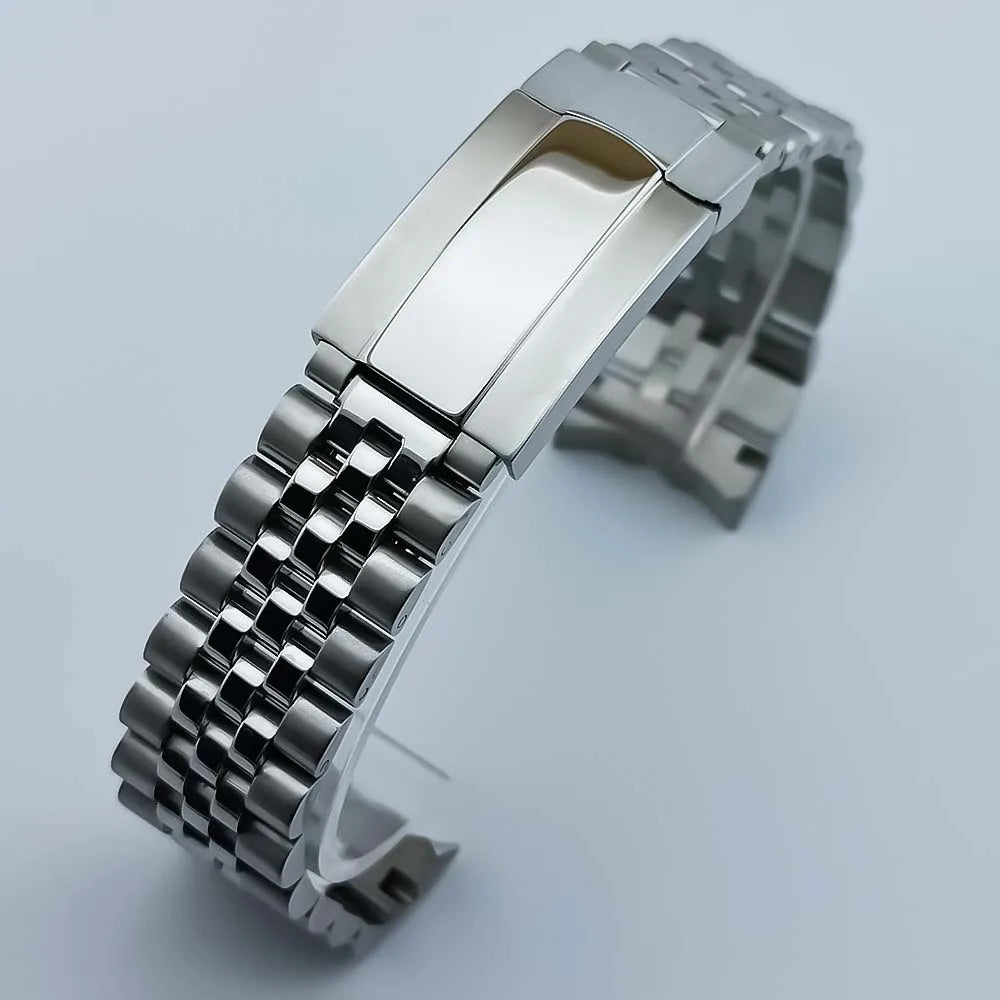 Bracelet de montre en acier de 20mm de largeur, accessoire de plongée pour hommes, outil adapté aux boîtiers Gstuff