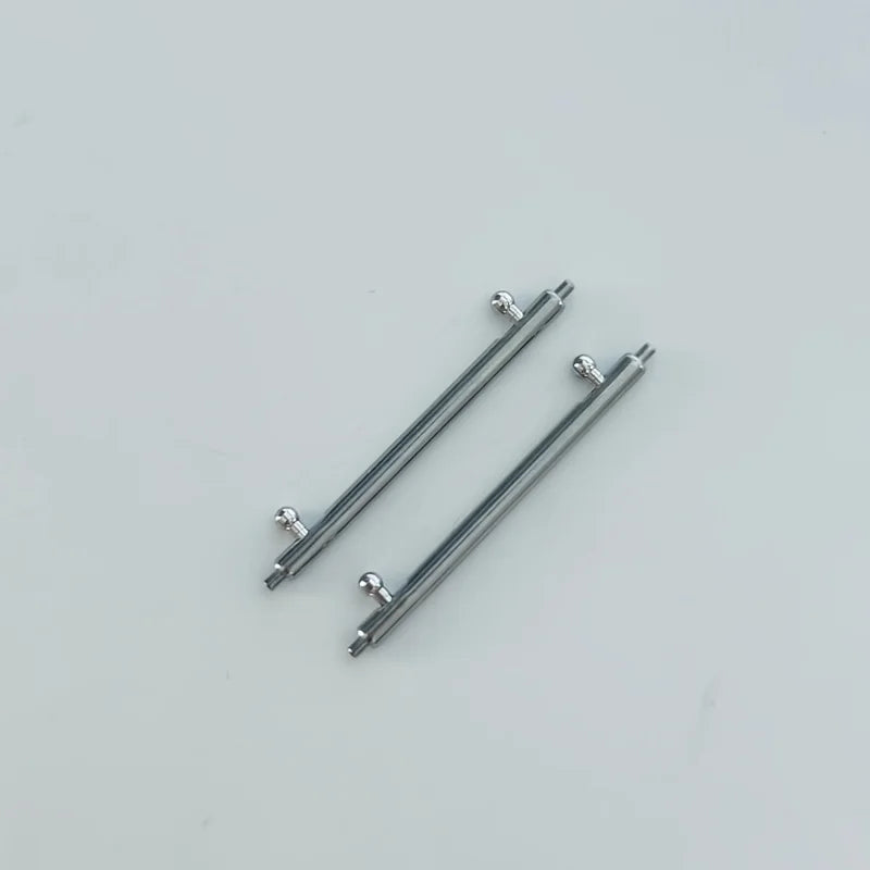 4 Pieces 1.8mm Thickness Double Flange Quick Release Watch Band Strap Spring Bar Pin Link