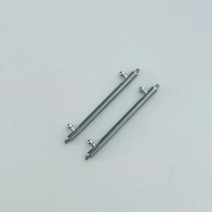 4 Pieces 1.8mm Thickness Double Flange Quick Release Watch Band Strap Spring Bar Pin Link