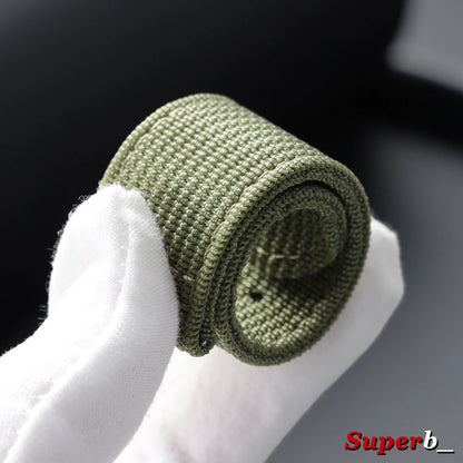 Bracelet en nylon côtelé 20 mm 22 mm pour Tudor pour Omega, bracelet de montre en toile tissée pour homme, noir, militaire, sport, à libération rapide
