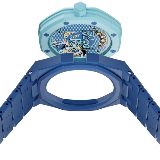 Swatch x AP Royal POP 生物陶瓷改装套件，含表壳、表带及更换工具