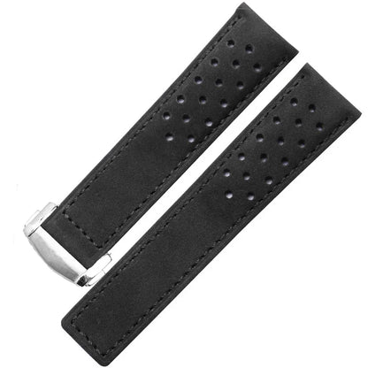 Bracelet en cuir véritable pour Tag Heuer Carrera Monaco Series, en cuir de vache givré, 20 22mm, bracelet universel, accessoires de montre