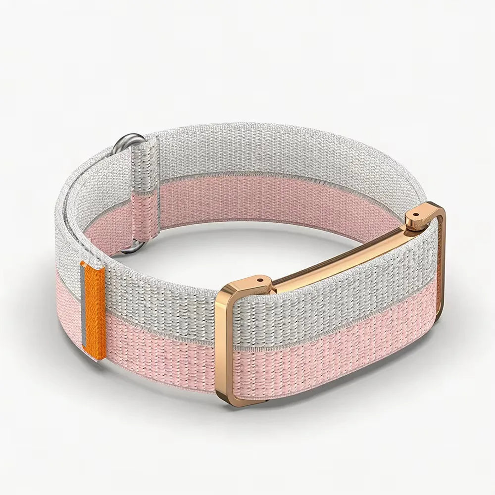 Étui de protection en métal, sangle en Nylon pour Google Fitbit Air, bracelet de remplacement ultra-mince, léger comme une plume, respirant, à dégagement rapide