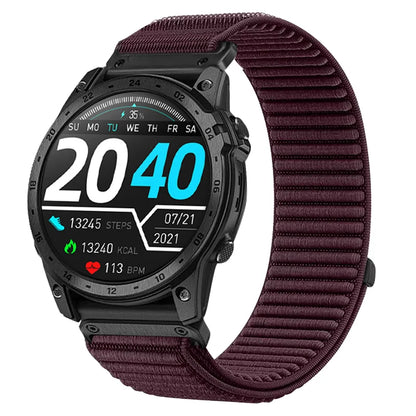 Quickfit 26mm 22mm 20mm Bracelet en Nylon pour Garmin Fenix 8/Quatix 8 bande Forerunner 970 965/Garmin Instinct 3 Bracelet sport Correa