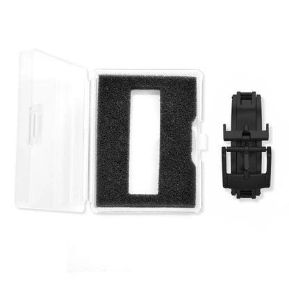 Fermoir papillon 316L, boucle pliante argentée de 16mm et 18mm, fermoir déployant en acier inoxydable pour Delugs Omega Seiko, accessoires de luxe