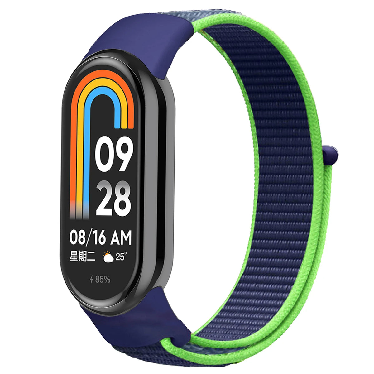Bracelet à boucle en Nylon pour xiaomi Mi Band 10 9 8, Bracelet de remplacement, pulsera Xiaomi Smart Band 10 9 8 NFC