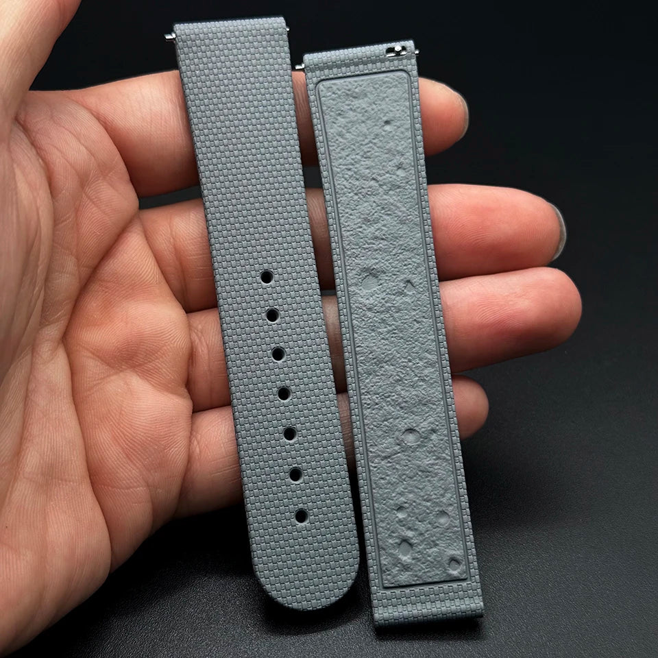 Bracelet montre 20mm caoutchouc Premium – Rapide à Boucle déployante – Toutes Marques