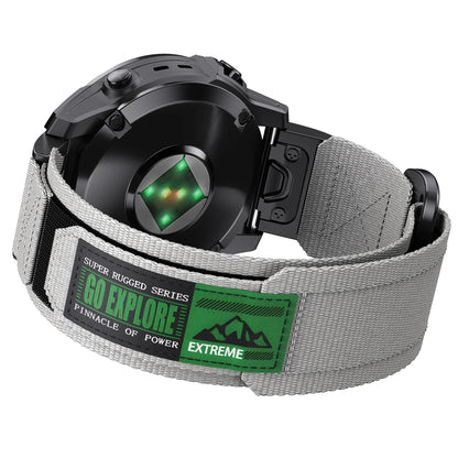 Cinturino per orologio in Velcro QuickFit da 22 mm 26 mm per Garmin Fenix E 8 7 7X 6 6X Pro 5 5X, Epix 2 Pro, Instinct 3 2, Forerunner 955 945